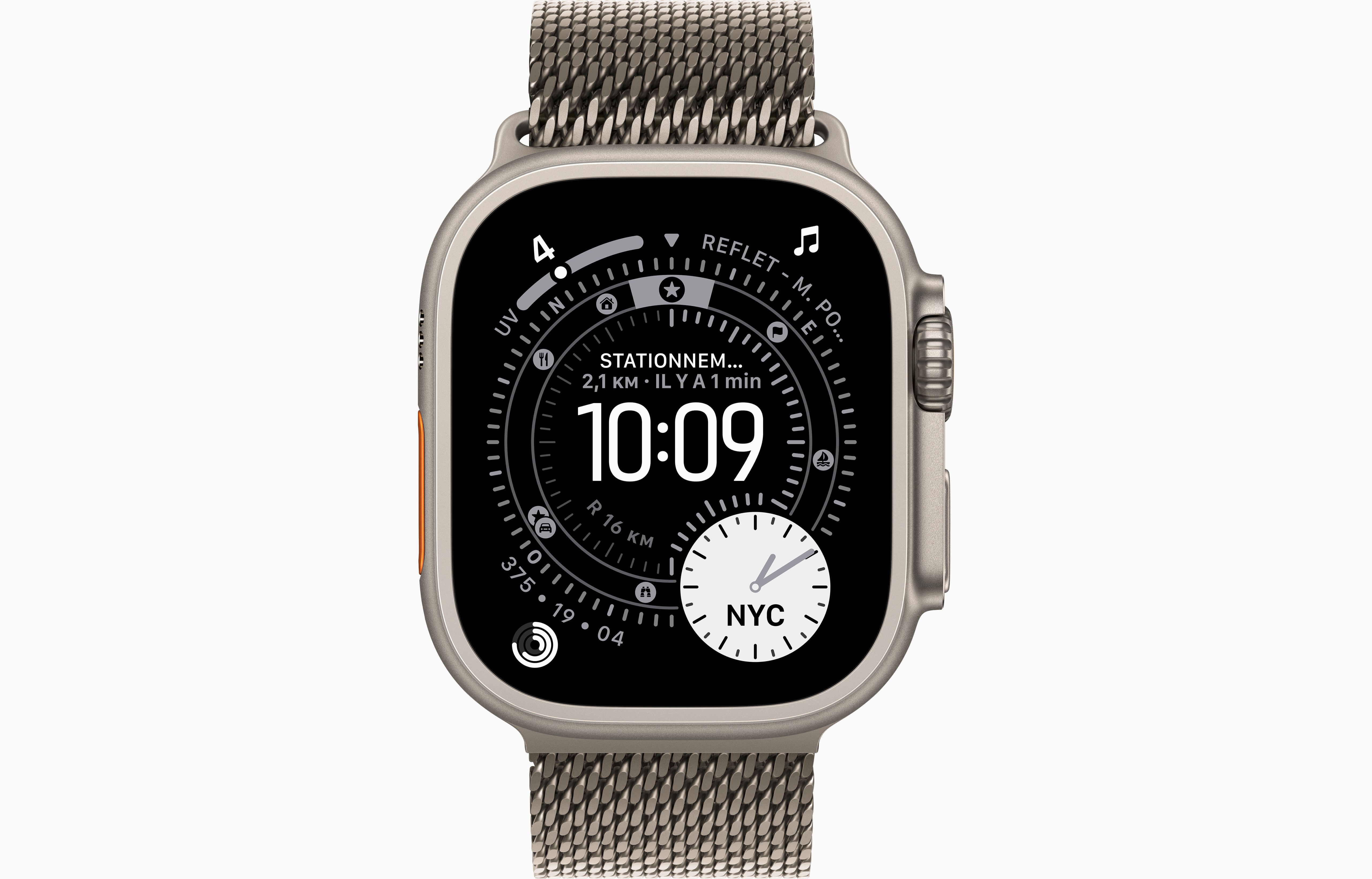 Titane naturel · Apple S11 Ultra · 49 mm · Titane